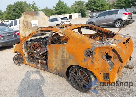 2005 Scion Tc из США, поврежденный, VIN JTKDE167150027348